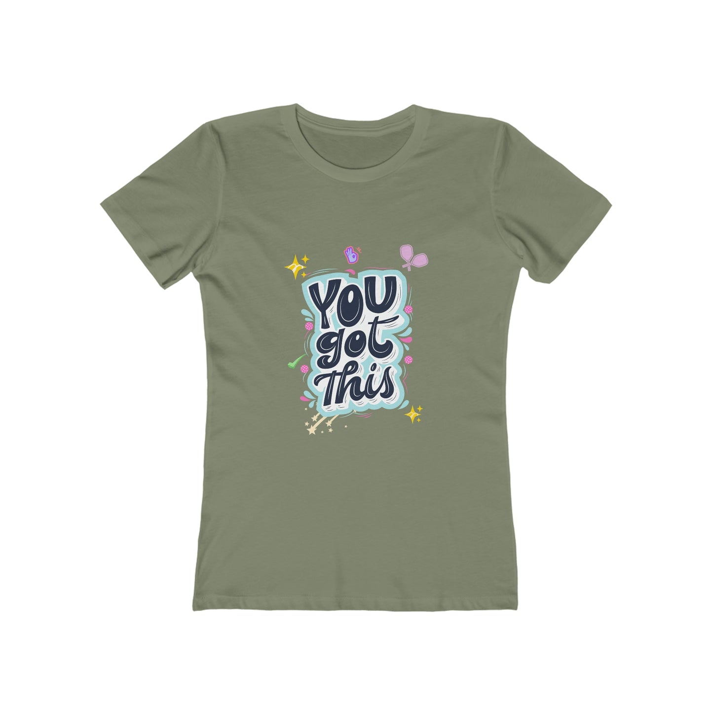 'You Got This' Women's Pickleball T-Shirt