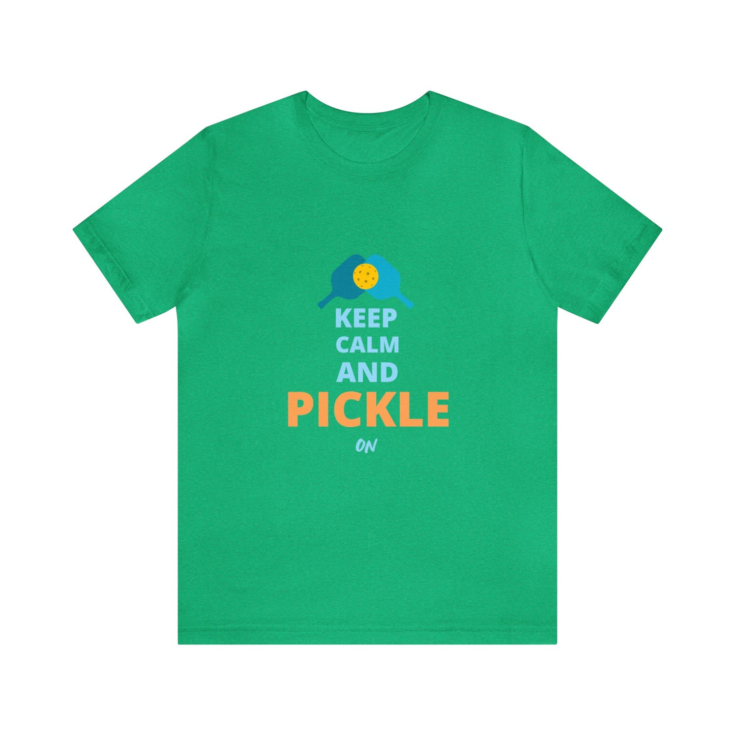 'Keep Calm and Pickle On' Pickleball T-Shirt